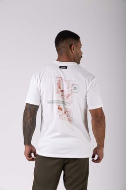 camiseta regular mapa npf26 off
