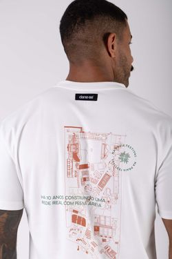 camiseta regular mapa npf26 off