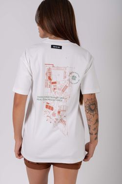 camiseta regular mapa npf26 off