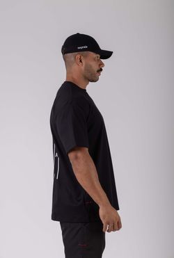 camiseta regular coqueiro npf26 preto