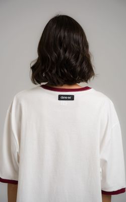 camiseta bicolor dane-se mid century off
