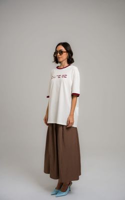 camiseta bicolor dane-se mid century off
