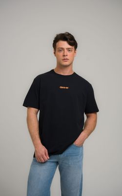 camiseta colors mid century modern preto