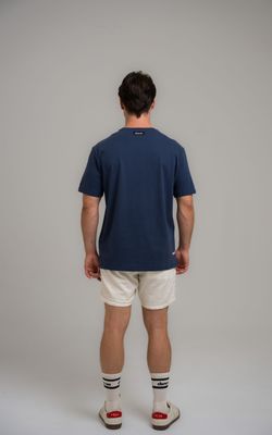 camiseta dane-se mid century modern marinho