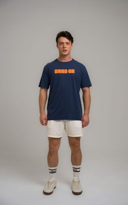 camiseta dane-se mid century modern marinho