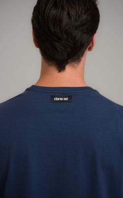 camiseta dane-se mid century modern marinho