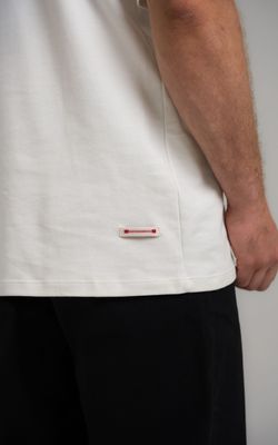 camiseta regular retilínea dane-se low off