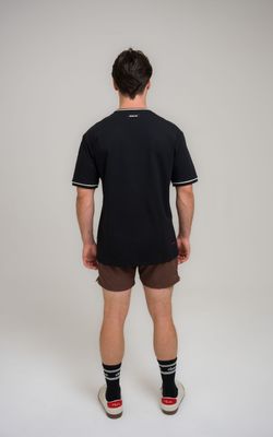 camiseta regular retilínea dane-se low preto