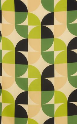 lenço bauhaus mid century modern verde