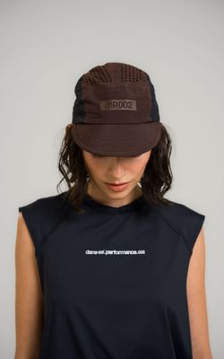 bone five panel dp002 ripstop marrom/preto