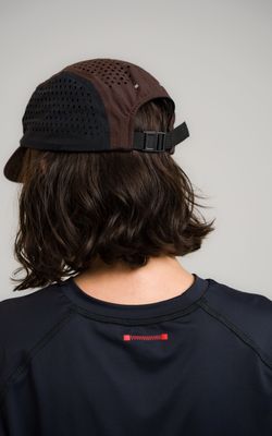 bone five panel dp002 ripstop marrom/preto
