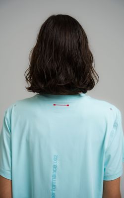 camiseta poliamida dp002 azul