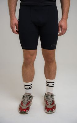 short compressão d!p.002 pro run masculino preto