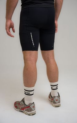 short compressão d!p.002 pro run masculino preto