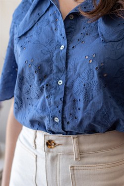 Camisa Delphine azul