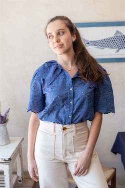 Camisa Delphine azul