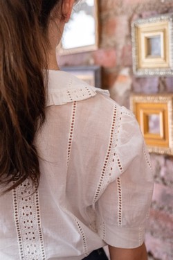 Camisa Delphine off white