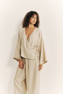 Blusa Transpasse Gal