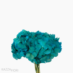 Flor de Hortência Seca Cores Sortidas - Azul Claro (120159)
