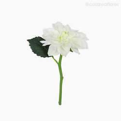 Galho Dália Artificial - Branco (9911)