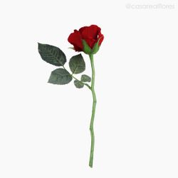 Galho Rosa Alice Artificial - Vermelho (10028)