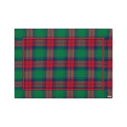 Bardic Jogo americano conjunto de 4 jogos americanos de luta contra fogo e  água chama fantasia natureza, tapete retangular resistente a manchas 45,72  x 30,48 cm para jantar, casa, cozinha, restaurante, decoração