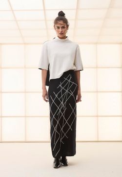 Blusa P&B Tricot