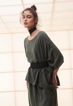 Blusa Ampla Viscose Textura
