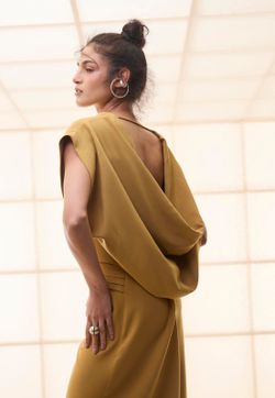Vestido Longo Degagê Costas