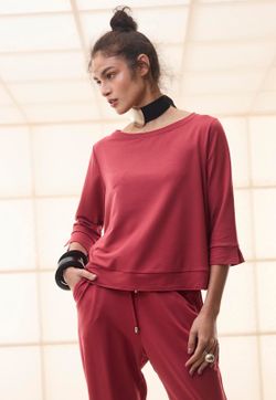 Blusa Moletom Manga 3/4