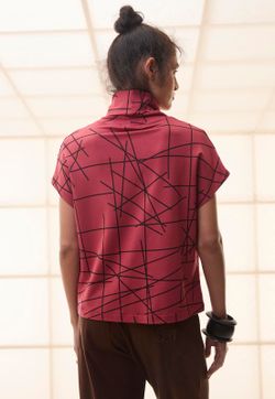 Blusa Gola Moletom Estampa