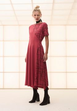 Vestido Trespasse Moletom Estampa