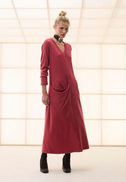Vestido Moletom Bolsão