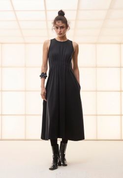 Vestido Pregas Malha Supreme
