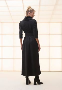 Vestido Gola Malha Supreme