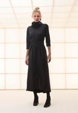 Vestido Gola Malha Supreme