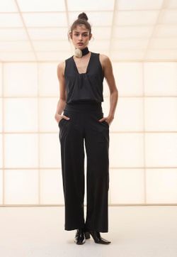 Blusa Decote Malha Supreme