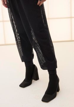 Calça Tela com Punho