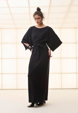 Vestido Amplo Malha Crepe