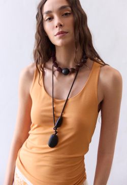 Blusa Malha Alça Larga