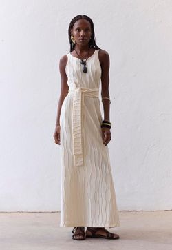 Vestido Longo Malha Algodão