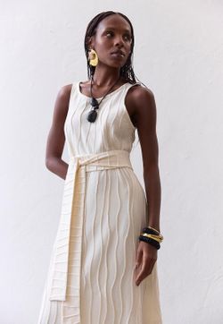 Vestido Longo Malha Algodão