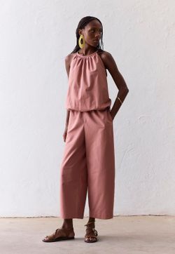 Calça Abaulada Tricoline Tecnológico
