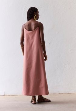 Vestido Alça Tricoline Tecnológico