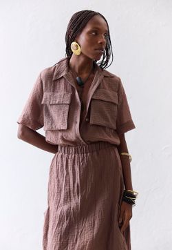 Camisa Quadrada Liocel