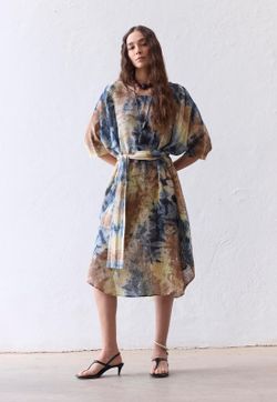 Vestido Amplo Tiedye