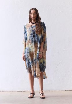 Vestido Amplo Tiedye