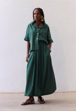 Saia Balonê Tricoline