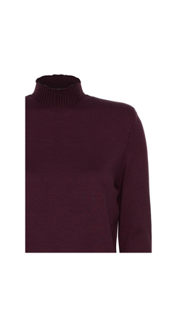 Blusa com ombreiras Aurora - Vino