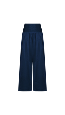 Calça Pantalona Alana - Navy